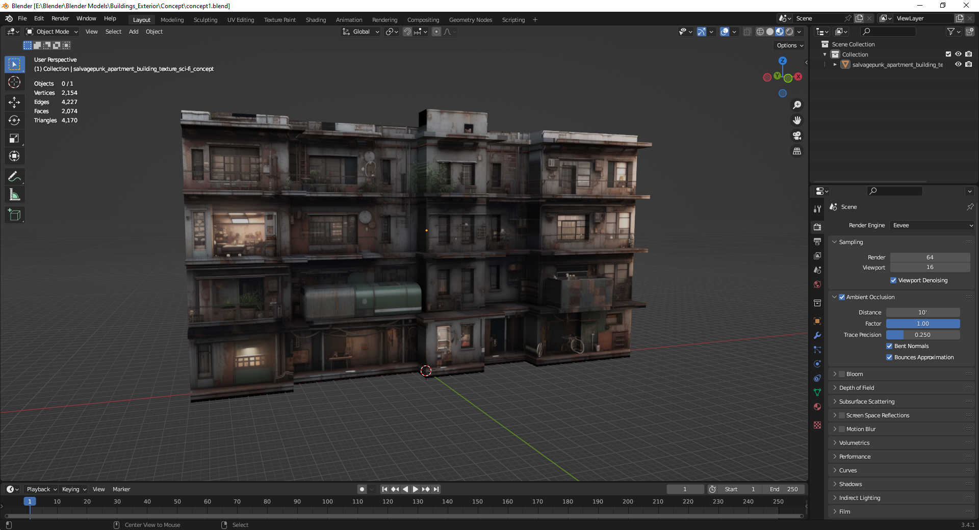 Reference Modeling in Blender